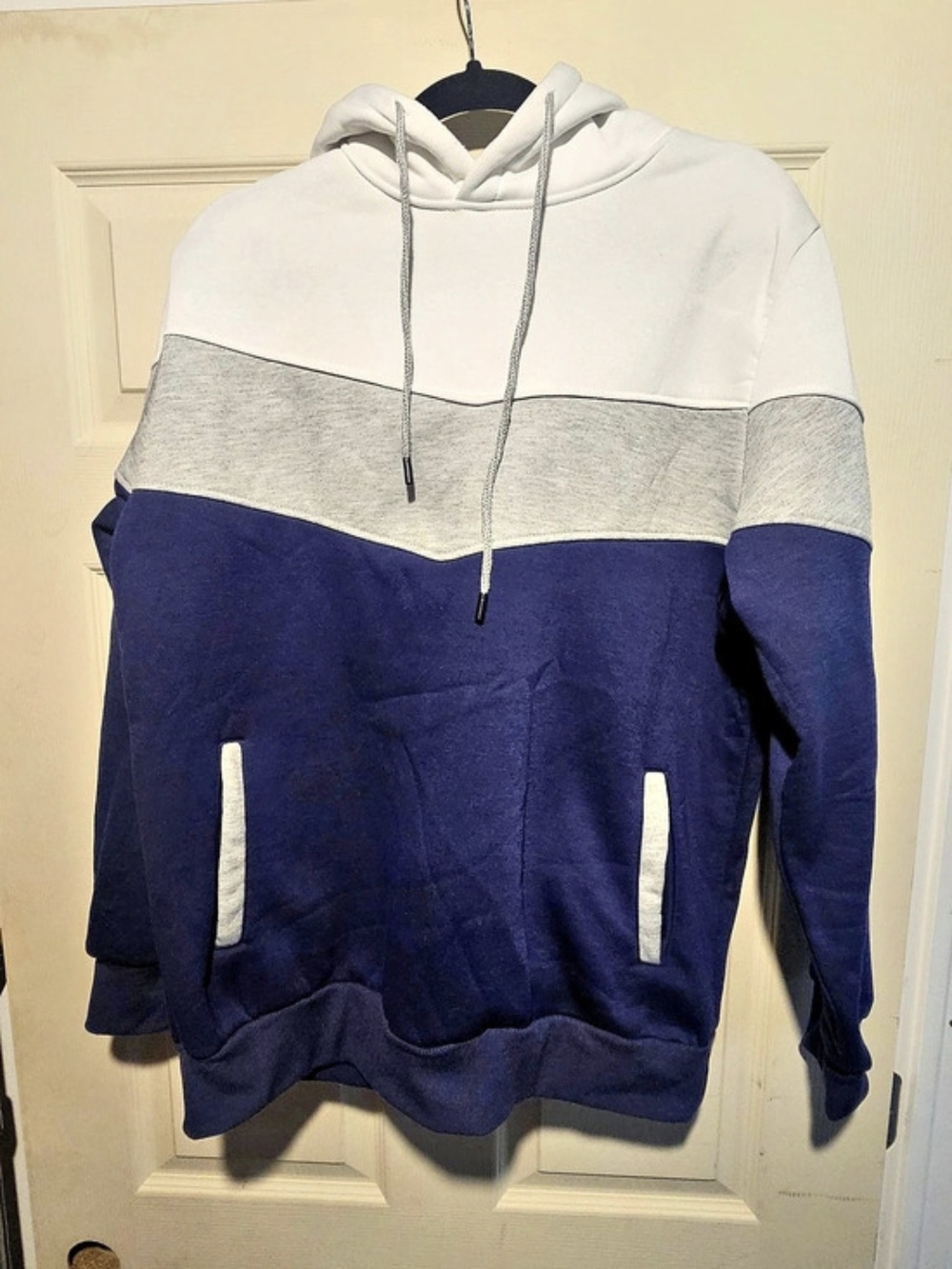 Colour Block Hoodie Size Large